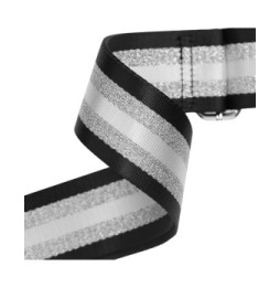 Avizar Bandoulière collection Lines Noir et Argent pour Sac et Smartphone