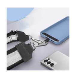 Avizar Bandoulière collection Lines Noir et Argent pour Sac et Smartphone