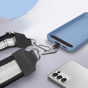 Avizar Bandoulière collection Lines Noir et Argent pour Sac et Smartphone — image 4