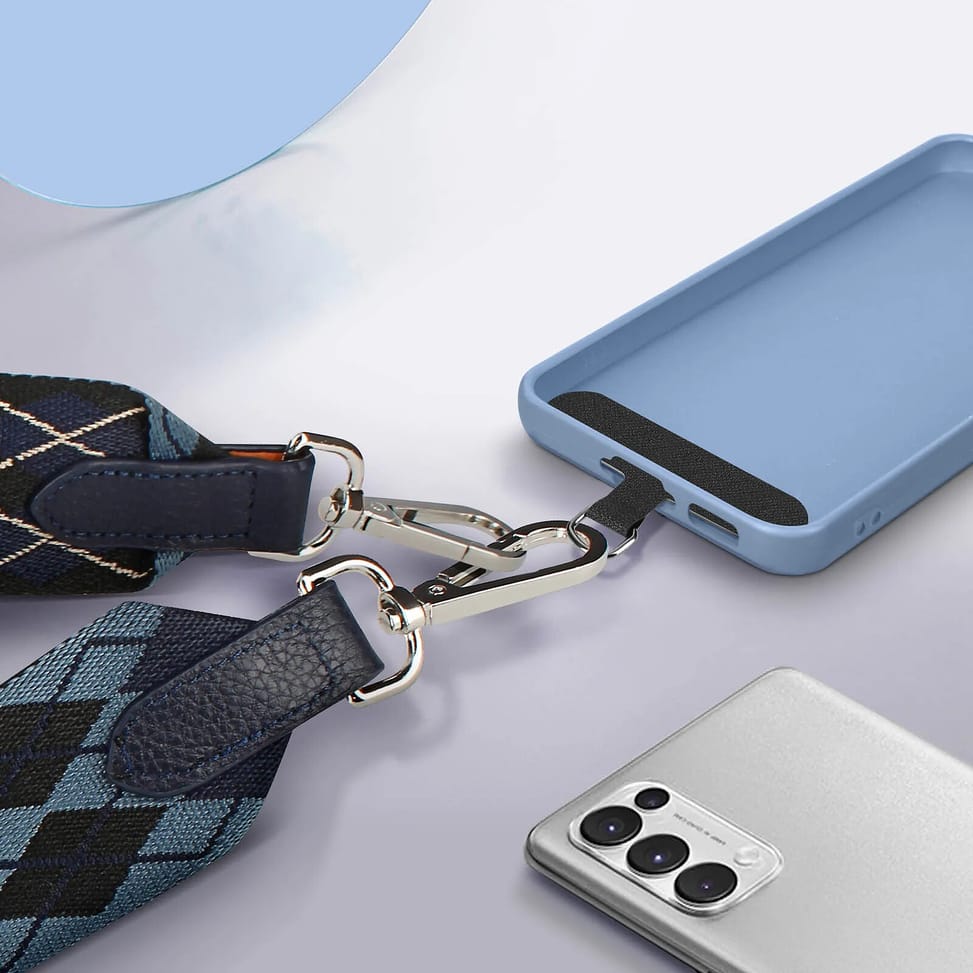 Avizar Bandoulière de Téléphone, Collection Burlington, Bleu — image 4