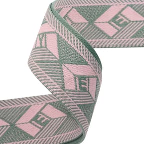 Avizar Bandoulière de Téléphone, Collection Ethnik Khaki Bogolan Vert Kaki / Rose — image 3