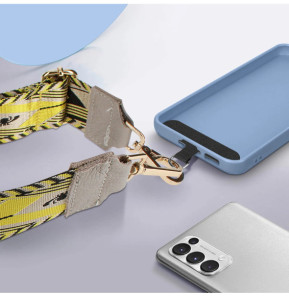Avizar Bandoulière de Téléphone, Collection Lagio Lemon Jaune