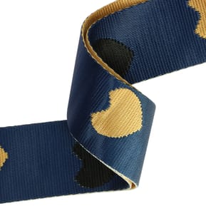 Avizar Bandoulière modèle Motif Coeur Bleu Nuit pour Sac et Smartphone — image 3