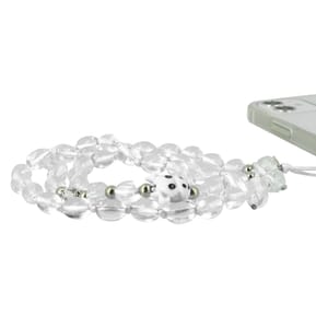 Avizar Bijou de Téléphone Bracelet à Perles Blanches Collection Audacious — image 2