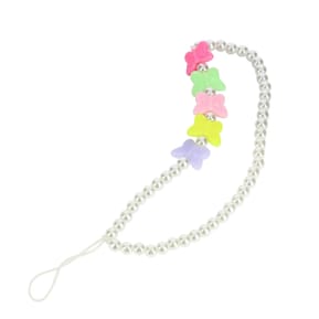 Avizar Bijou de Téléphone Bracelet à Perles et Papillons multicolore Collection Summer — image 2