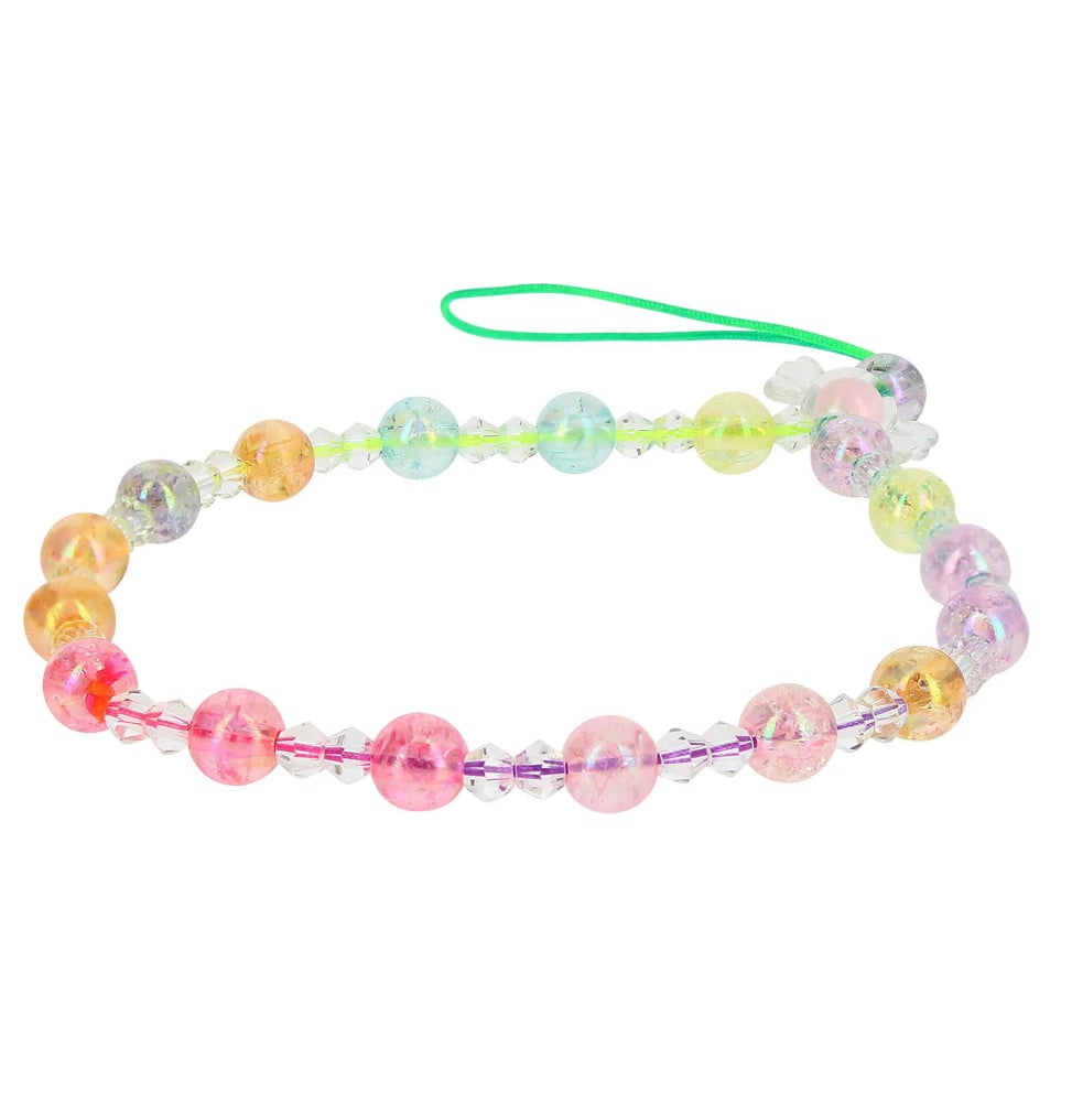 Avizar Bijou de Téléphone Bracelet à Perles multicolore Collection Summer
