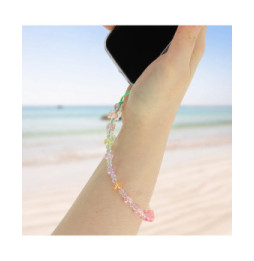 Avizar Bijou de Téléphone Bracelet à Perles multicolore Collection Summer