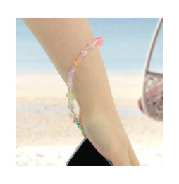 Avizar Bijou de Téléphone Bracelet à Perles multicolore Collection Summer