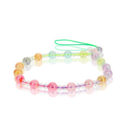 Avizar Bijou de Téléphone Bracelet à Perles multicolore Collection Summer