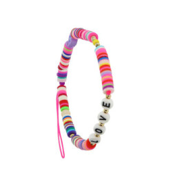Avizar Bijou de Téléphone Bracelet Collection Lovely 25cm Multicolore