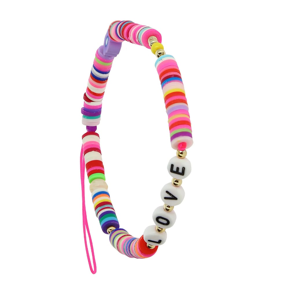 Avizar Bijou de Téléphone Bracelet Collection Lovely 25cm Multicolore — image 2