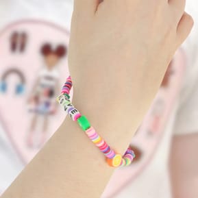 Avizar Bijou de Téléphone Bracelet Love 25cm Multicolore Collection Lovely — image 4