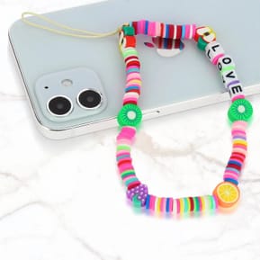 Avizar Bijou de Téléphone Bracelet Love 25cm Multicolore Collection Lovely — image 5