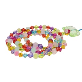 Avizar Bijou de Téléphone Bracelet Perles cristales et Papillon 110cm Collection Perla — image 2