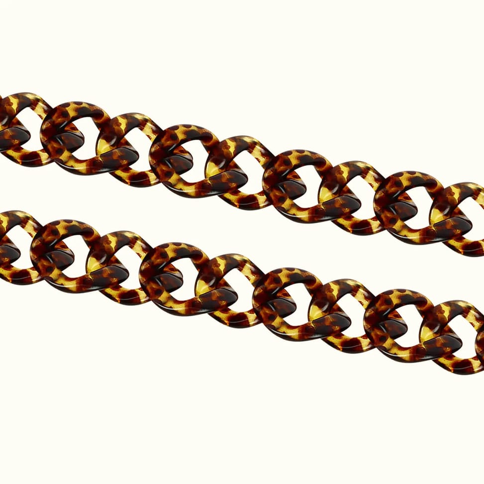 Avizar Bijou de Téléphone Chaîne Grosse Maille 120cm Métallique — image 5