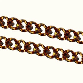 Avizar Bijou de Téléphone Chaîne Grosse Maille 120cm Métallique — image 5