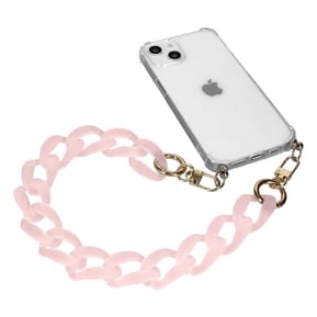 Avizar Bijou de Téléphone Chaîne Grosse Maille 45cm Rose Fumé — image 2