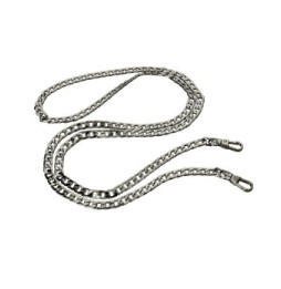 Avizar Bijou de Téléphone chaîne maille cubaine 120cm noir
