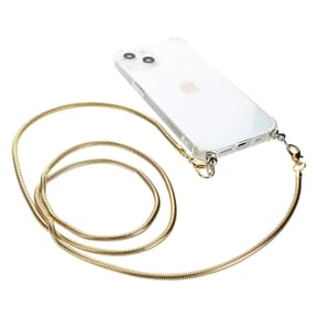 Avizar Bijou de Téléphone Chaîne Maille Serpent 110cm Doré — image 2