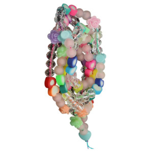 Avizar Bijou de Téléphone Collier Love 110cm Collection Lovely coloré