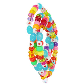 Avizar Bijou de Téléphone Collier Love 110cm Collection Lovely Multicolore