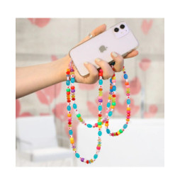 Avizar Bijou de Téléphone Collier Love 110cm Collection Lovely Multicolore