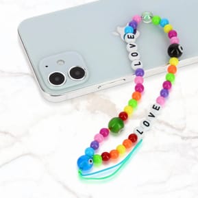 Avizar Bijou Téléphone Bracelet Love Circonférence 25cm Collection Lovely Multicolore — image 5