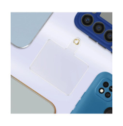 Avizar Bracelet pour téléphone Lanière courte Nylon Bleu