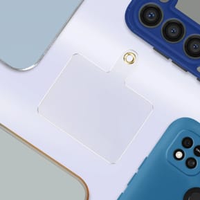 Avizar Bracelet pour téléphone Lanière courte Nylon Bleu — image 3