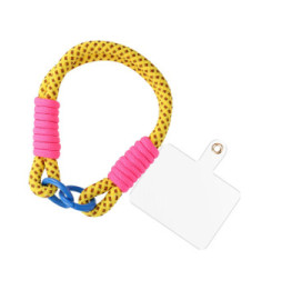 Avizar Bracelet pour téléphone Lanière courte Nylon Camel