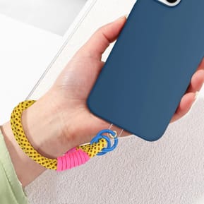 Avizar Bracelet pour téléphone Lanière courte Nylon Camel — image 5