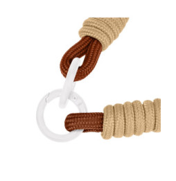 Avizar Bracelet pour téléphone Lanière courte Nylon Marron
