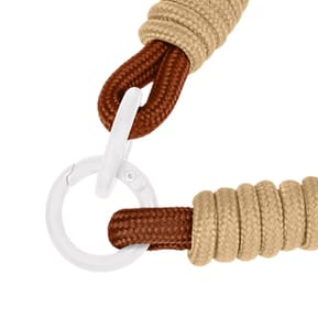Avizar Bracelet pour téléphone Lanière courte Nylon Marron — image 2
