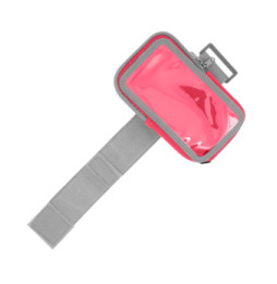 Avizar Brassard Sport pour Smartphone Tactile Attache Bras ou Avant-bras Poche Zippée Rose