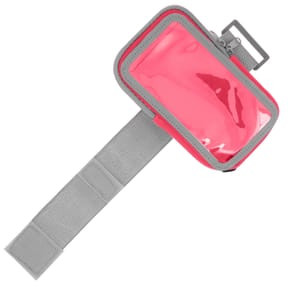 Avizar Brassard Sport pour Smartphone Tactile Attache Bras ou Avant-bras Poche Zippée Rose — image 2