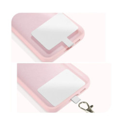 Avizar Cordon pour Smartphone Nylon Tressé 80cm Réglable Accroche Universelle Blanc