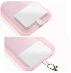 Avizar Cordon pour Smartphone Nylon Tressé 80cm Réglable Accroche Universelle Blanc