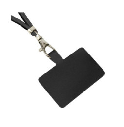 Avizar Cordon pour Smartphone Nylon Tressé 80cm Réglable Accroche Universelle Noir