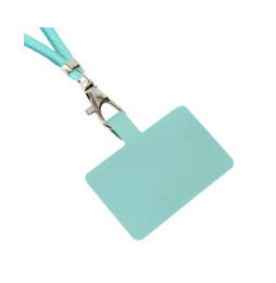 Avizar Cordon pour Smartphone Nylon Tressé 80cm Réglable Accroche Universelle Turquoise