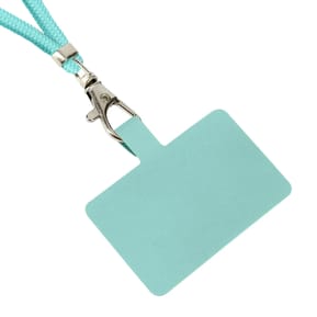 Avizar Cordon pour Smartphone Nylon Tressé 80cm Réglable Accroche Universelle Turquoise — image 2