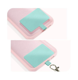 Avizar Cordon pour Smartphone Nylon Tressé 80cm Réglable Accroche Universelle Turquoise