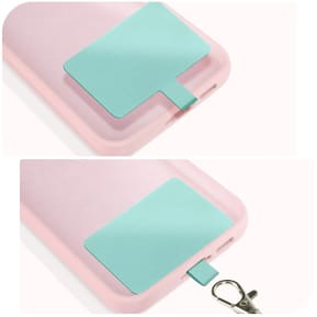 Avizar Cordon pour Smartphone Nylon Tressé 80cm Réglable Accroche Universelle Turquoise — image 5