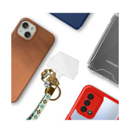 Avizar Cordon pour Smartphone Universel Coque et Étui Coton Tressé Aztèque