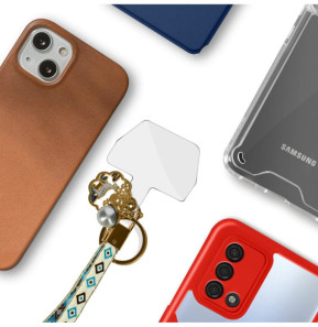 Avizar Cordon pour Smartphone Universel Coque et Étui Coton Tressé Aztèque
