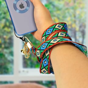 Avizar Cordon pour Smartphone Universel Coque et Étui Coton Tressé Bogolan — image 5