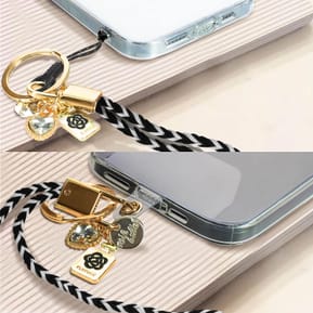Avizar Cordon pour Smartphone Universel Coque et Étui Coton Tressé Zèbre — image 3