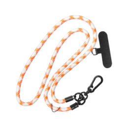 Avizar Cordon pour Téléphone Tour de Cou 60cm Attache Universelle Abricot Crush