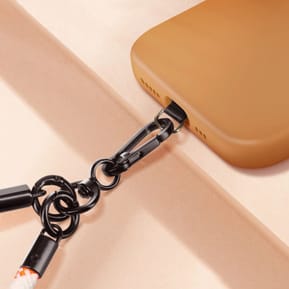 Avizar Cordon pour Téléphone Tour de Cou 60cm Attache Universelle Abricot Crush — image 2