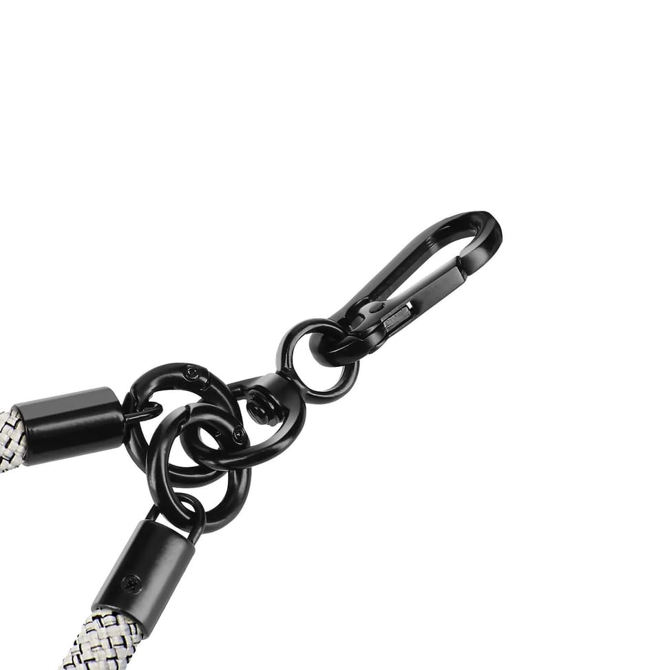 Avizar Cordon pour Téléphone Tour de Cou 60cm Attache Universelle Gris — image 2