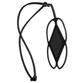 Avizar Cordon silicone pour Smartphone universel Tour du Cou Noir — image 2